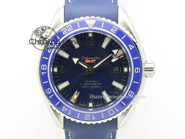 0507 Seamaster 300m Chrono SS YG OMF 1:1 Best Edition Blue Dial on SS YG Bracelet A Popular 7685